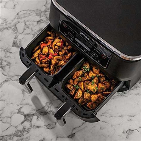 Ninja Air Fryers. More than an Air Fryer. Say hello to guilt-free fried food. Get creative with multiple cooking functions, create mix-and-match meals with Dual Zone Technology. Ninja® makes high-quality appliances such as blenders, food processors, multicookers, air fryers, indoor grills and ovens.